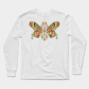 Skeleton Butterfly Long Sleeve T-Shirt